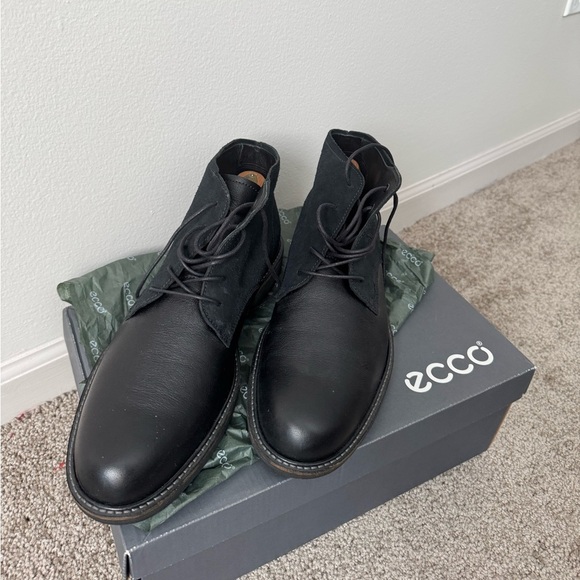 Ecco Other - ecoo kenton low cut lace - black, noir